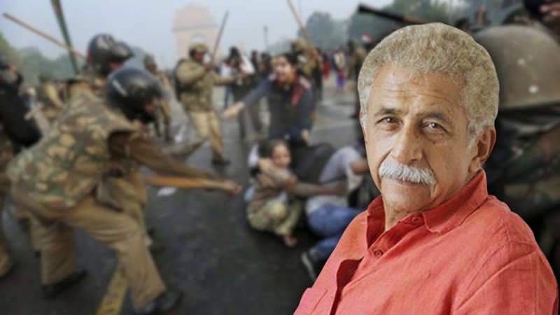 Naseeruddin Shah Calls Delhi Police ‘Goons’